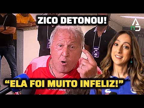 ZICO DETONA RENATA MENDONÇA: “Ela foi MUITO infeliz!” 