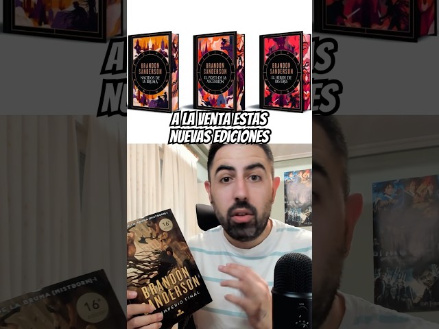 Vídeo relacionado con Mistborn - Trilogía original (edición limitada especial estuche): (contiene: Nacidos de la Bruma | El Pozo de la Ascensión | El Héroe de las Eras): 1;2;3 (Campaña edición con cantos tintados)