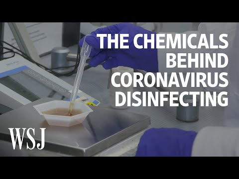 【新冠肺炎】對抗 COVID-19 的消毒劑有哪些？ (The Disinfectants Fighting the Coronavirus Pandemic | WSJ)