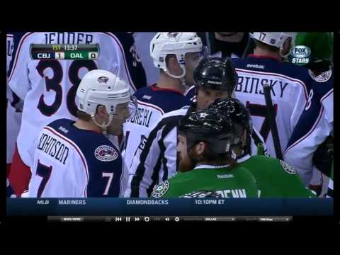 Rich Peverley Collapsing on the Bench | 10/03/14