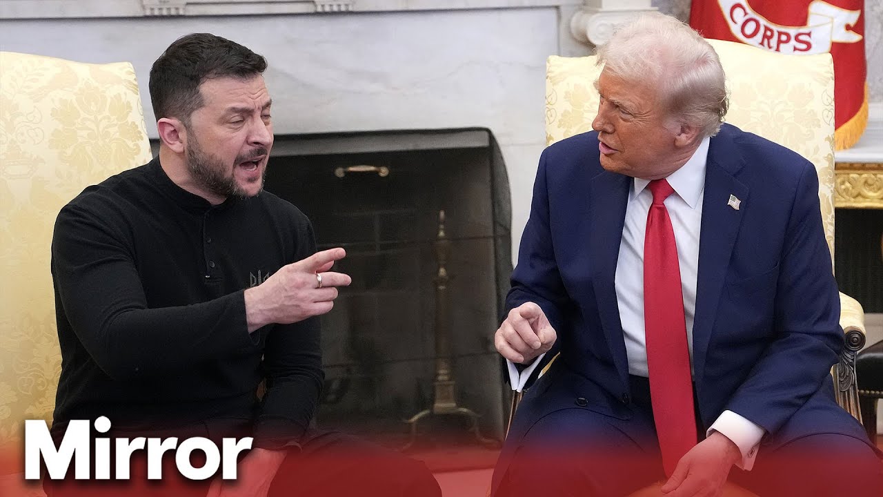 IN FULL: Trump and Zelenskyy heated White House meeting