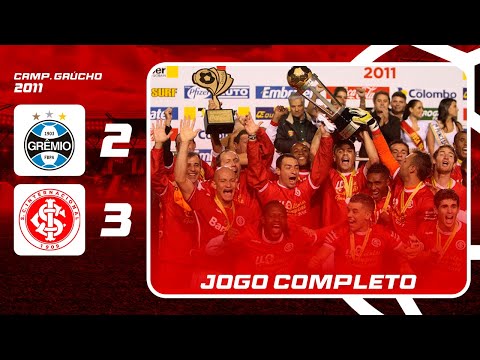 Grêmio 2x3 Internacional | Campeonato Gaúcho 2011 | Jogo Completo | Último título do Olímpico