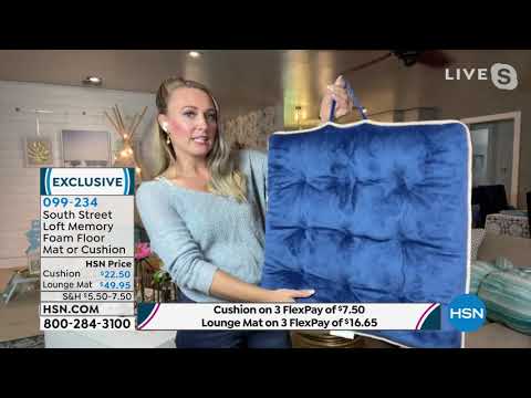 South Street Loft Memory Foam Floor Lounge Mat