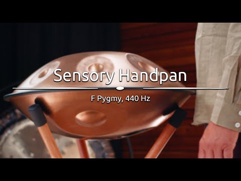 F Pygmy Sensory Handpan, 440 Hz, HPSTL110CU - Meinl Sonic Energy 1/2