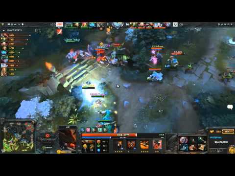 LGD vs CIS TI4 Chinese Qual Grand Final Game 3 Double Dunk