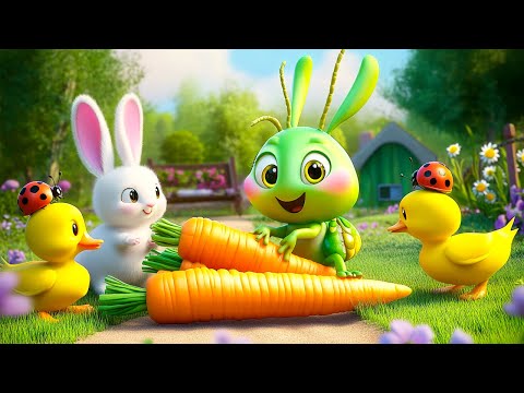 Con Cào Cào, Chú Thỏ Con - Nhạc Thiếu Nhi 4K - Một Con Vịt - Hoạt Hình Thiếu Nhi Vui Nhộn Cho Bé