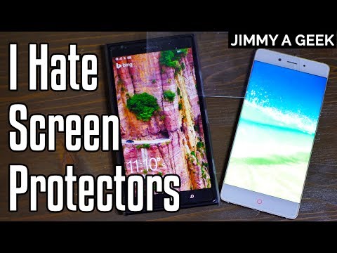 ❌ Why I Don't Use Screen Protectors!🤔Plastic Vs Glass Screen Protectors ? 🔪