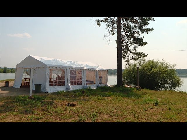 Незаконную торговлю развернули на Еловском пруду