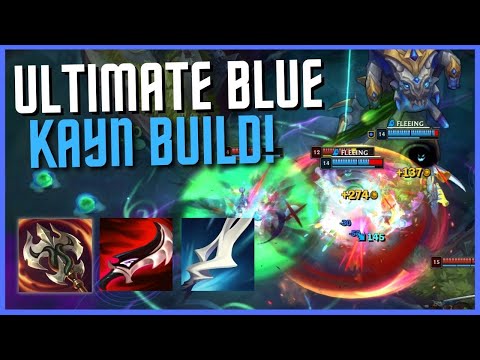 DUSKBLADE IS FINALLY THE BEST MYTHIC FOR BLUE KAYN?! (THE ULTIMATE BLUE KAYN BUILD)