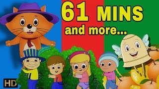 Pussy Cat & Other Most Popular Nursery Rhymes | 61 Minutes & more | HD Version