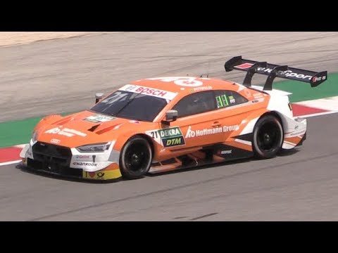 Audi RS5 DTM 2019 4-Cylinder Turbo Engine Sound at Misano World Circuit