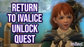 FFXIV 4.1 1245 Return to Ivalice Unlock Quest