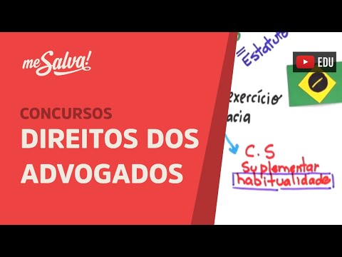 Me Salva! OABA03 - Direitos dos advogados - parte I