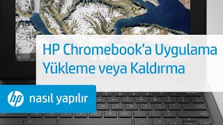 HP Chromebook'a Uygulama Yükleme veya Kaldırma