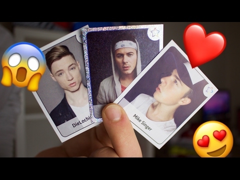 Die Lochis und Co. zum Kleben | Webstars 2017 Paninialbum