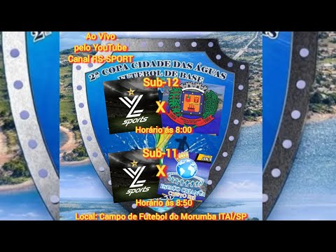 2ª Copa Cidade das Águas de ITAÍ Categoria sub-12 e Sub-11