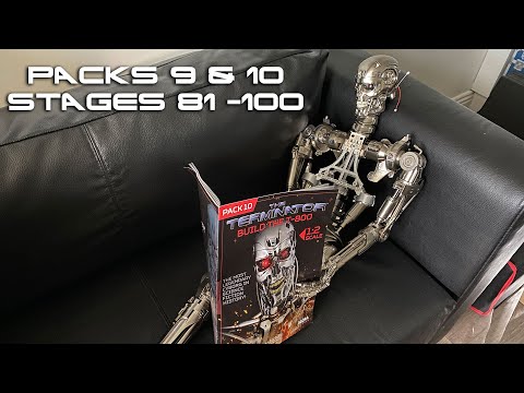 The Terminator T-800 Endoskeleton from Agora Models Packs 9 and 10