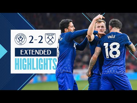 Extended Highlights | Late Equaliser From The Spot | Sheffield United 2-2 West Ham | Premier League