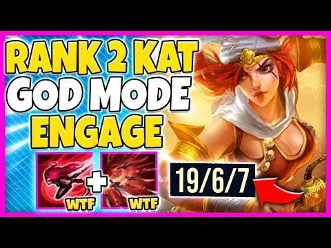 #2 KATARINA NA GOES 1V9 GOD MODE IN MASTER (CRAZY MECHANICS) - League of Legends | Katlife