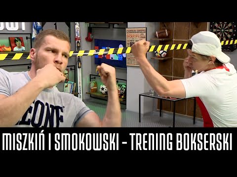 TRENING BOKSERSKI Z KANAŁEM SPORTOWYM - MISZKIŃ I SMOKOWSKI