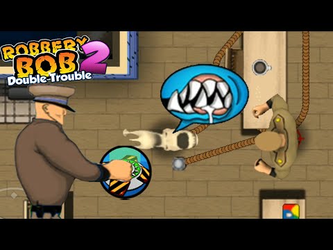 Guard Use Teleport Mine Gameplay Robbery bob 2 All Levels - P3