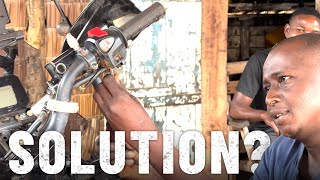 Finding a motorcycle mechanic in a Ba'aka (pygmy) village in Central African Republic 🇨🇫[S7-E78]