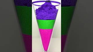 Very Satisfying and Relaxing, Kinetic Sand ASMR, Drop and squish