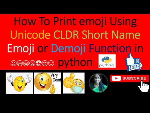 Python Emoji Unicode – Emojis for Python — Emojis documentation – EMVQOE