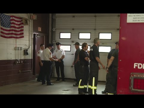 German firefighters get training tips from Chicago Fire Dept.