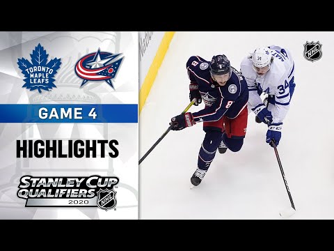 NHL Highlights | Maple Leafs @ Blue Jackets GM4 - Aug. 7, 2020