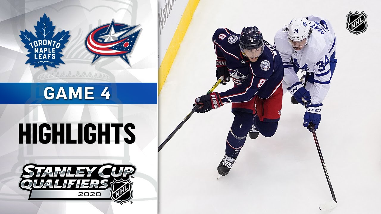 NHL Highlights | Maple Leafs @ Blue Jackets GM4 - Aug. 7, 2020