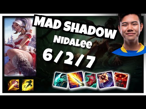 Nidalee vs Graves MAD Shad0w JUNGLE (6/2/7) - v11.5