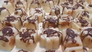 מרציפן עם קישוט שוקולג