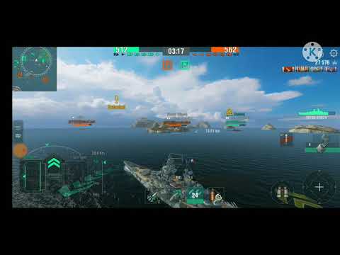 World of Warships Blitz || "Gascogne" Most underrated T8 battleship [Mini Republique] gameplay...