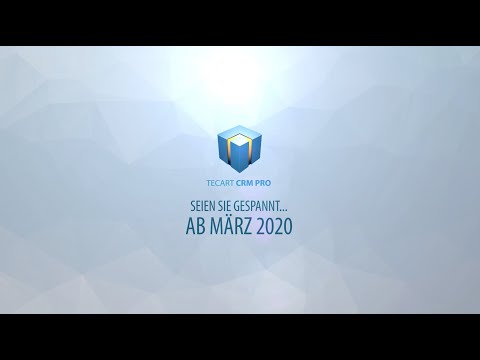 TecArt® CRM Pro - Release 5.0 Trailer