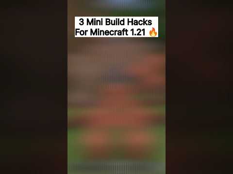 ZS'SKAYR - EPIC Minecraft Hacks: 3 Insane Builds 1.21 🔥