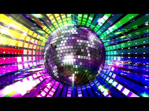 8 Hours of Colorful 4K Disco Ball Lights | Party Background Visual Loop