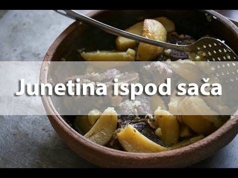 Junetina ispod sača - Recept