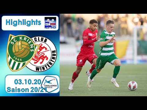 Highlights: SC Kriens vs FC Winterthur (03.10.2020)