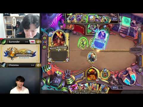 Surrender vs che0nsu - Group B Initial - Hearthstone Grandmasters Asia-Pacific 2020 S1 - Playoffs