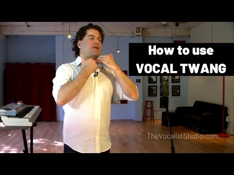How to Use Vocal Twang | Robert Lunte | The Vocalist Studio