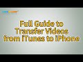 How To Transfer Videos From ITunes To IPhone IPad Solved