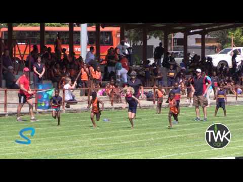 Pionier Primary School Athletics 11-02-17 Sprints Girls