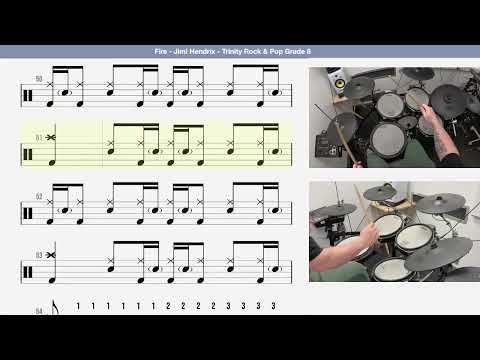 🥁 Fire   Jimi Hendrix   Trinity Rock & Pop Grade 8