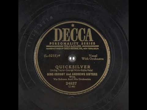 Quicksilver (1950) - Bing Crosby and The Andrews Sisters