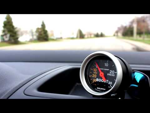 Mk5 Jetta 2.0T TSI - Auto Meter Boost Gauge In Action!