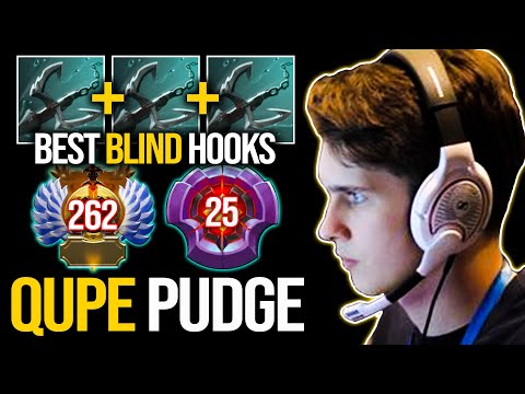 Master Tier Qupe Pudge!!! 200IQ Blind Hooks - No One Can Escape | Pudge Official