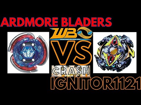 Ardmore Bladers VS Ignitor1121 | WBO CRASH TOURNAMENT | 1st PLACE MATCH | BEYBLADE BURST