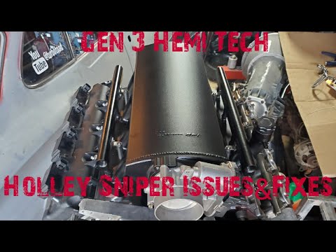 Holley Sniper Gen 3 Hemi Tech