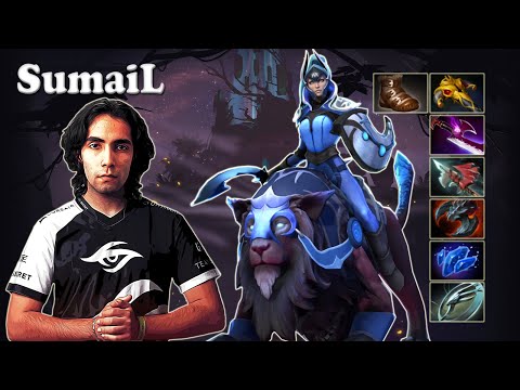 SumaiL - Luna Safelane with zai vengeful Spirit | Dota 2 7.31b Gameplay